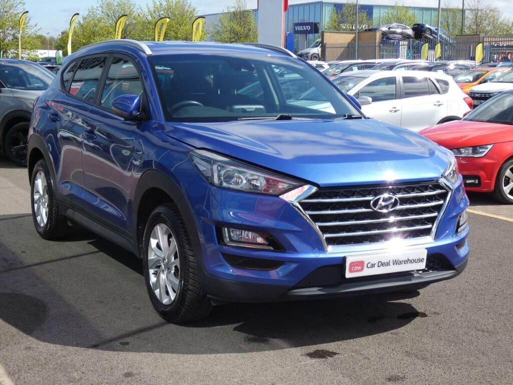 Hyundai Tucson 1.6 Gdi Se Nav Euro 6 Ss ST68VJM Blue #3