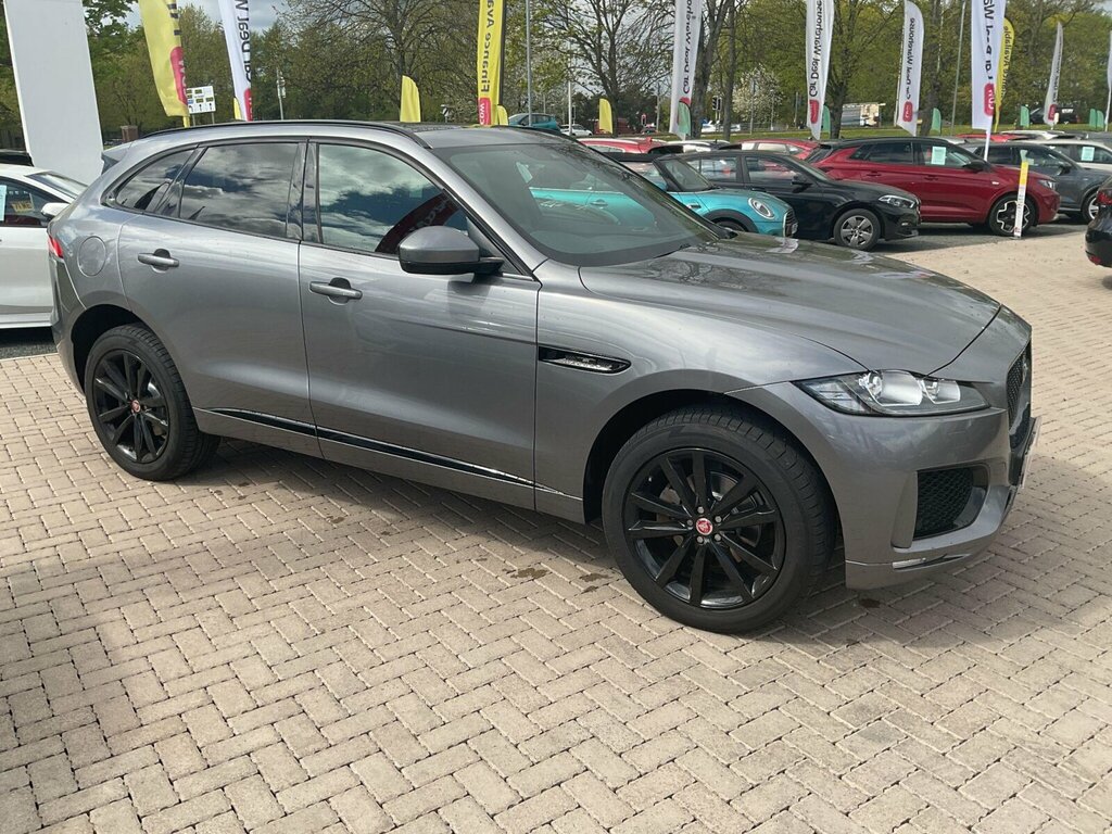 Jaguar F-Pace 2.0 D180 Chequered Flag Awd Euro 6 Ss FY70ZPZ Grey #5