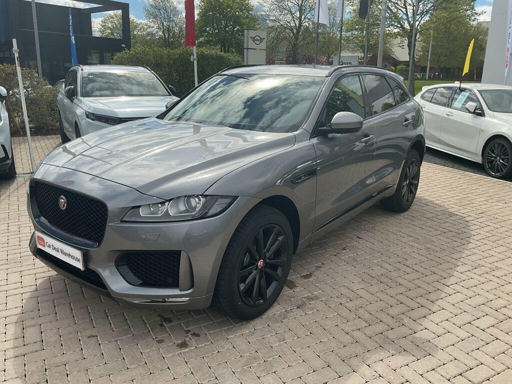 Jaguar F-Pace 2.0 D180 Chequered Flag Awd Euro 6 Ss FY70ZPZ Grey #3