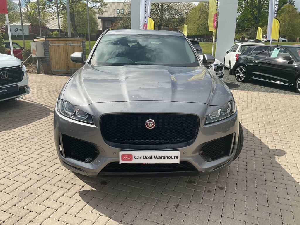 Jaguar F-Pace 2.0 D180 Chequered Flag Awd Euro 6 Ss FY70ZPZ Grey #2