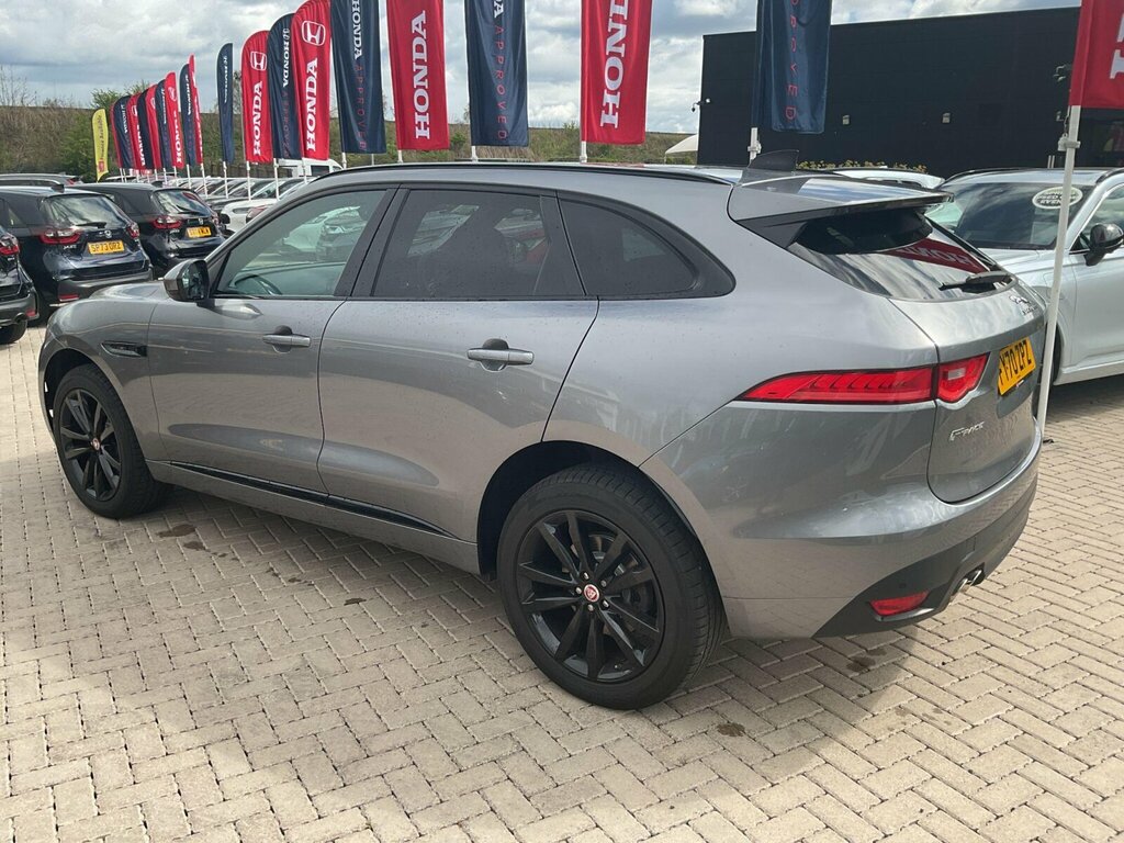 Jaguar F-Pace 2.0 D180 Chequered Flag Awd Euro 6 Ss FY70ZPZ Grey #4