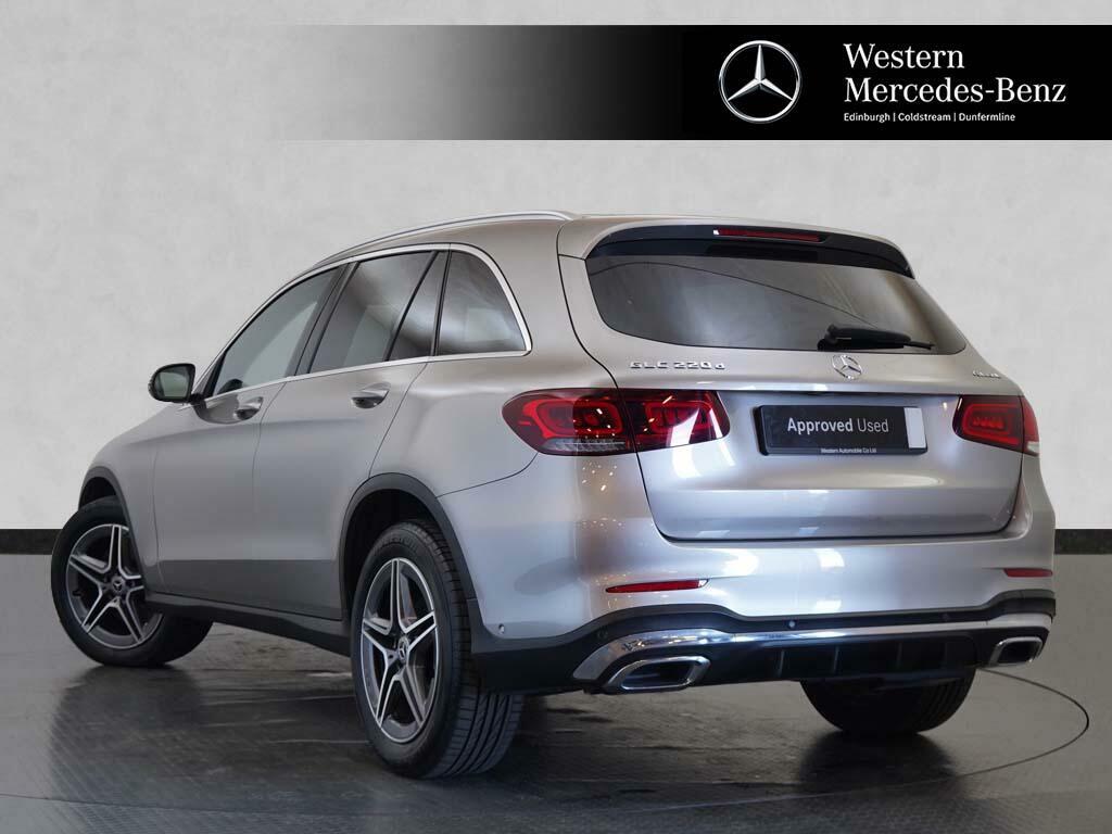 Mercedes-Benz GLC Class Glc 220 D 4Matic Amg Line SN70OMF Silver #2