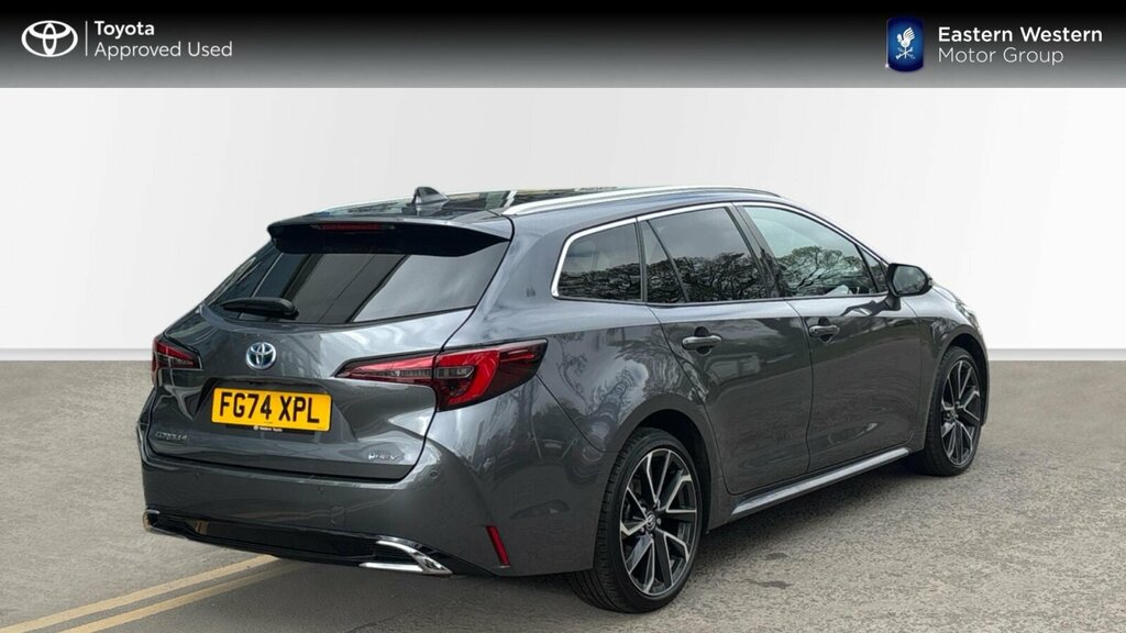 Toyota Corolla 1.8 Vvt-h Excel Touring Sports Cvt Euro 6 Ss FG74XPL Grey #2