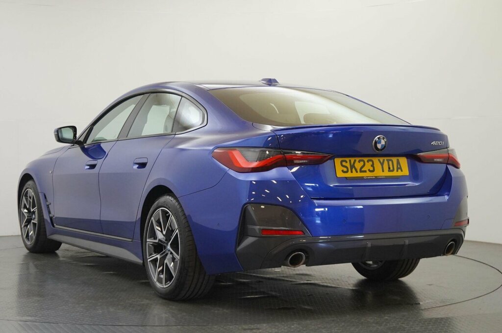 BMW 4 Series 2.0 420I M Sport Euro 6 Ss SK23YDA Blue #3