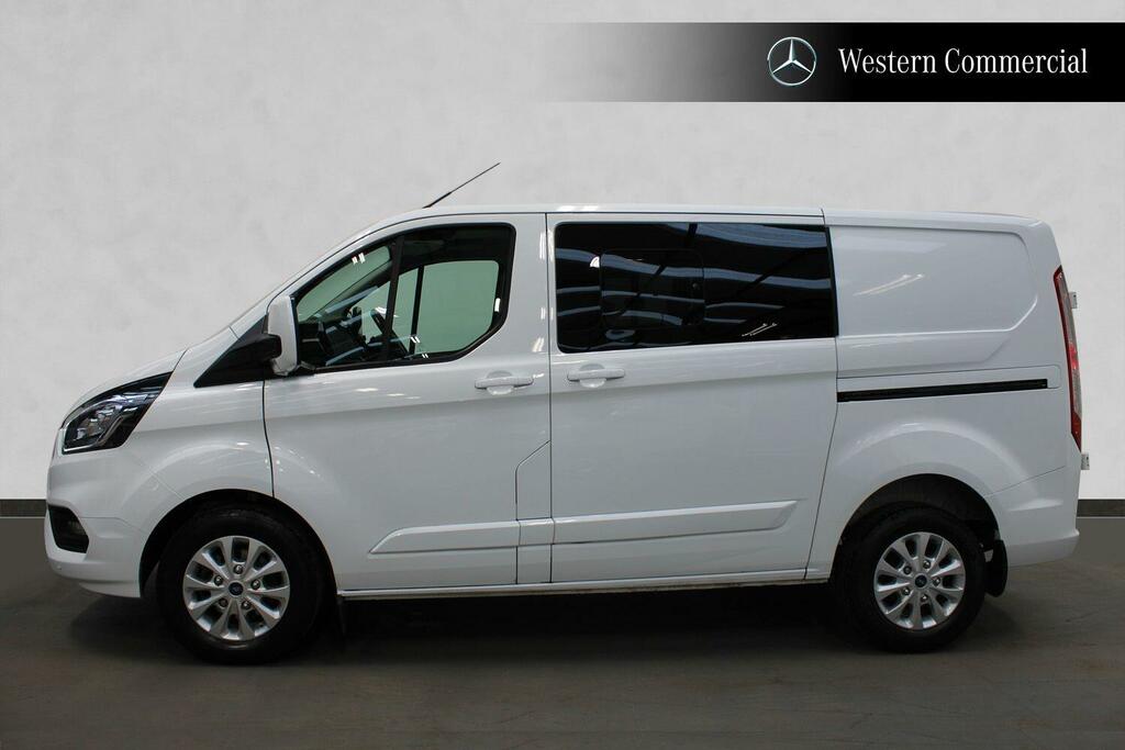 Ford Transit Custom 2.0 320 Ecoblue Limited Crew Van Double Cab Di HX22OAA White #6
