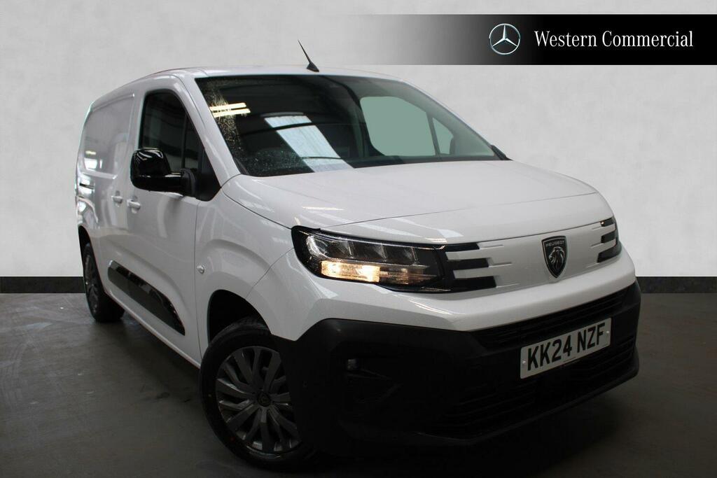Peugeot Partner 1.5 Bluehdi 950 Asphalt Long Panel Van 6Dr White
