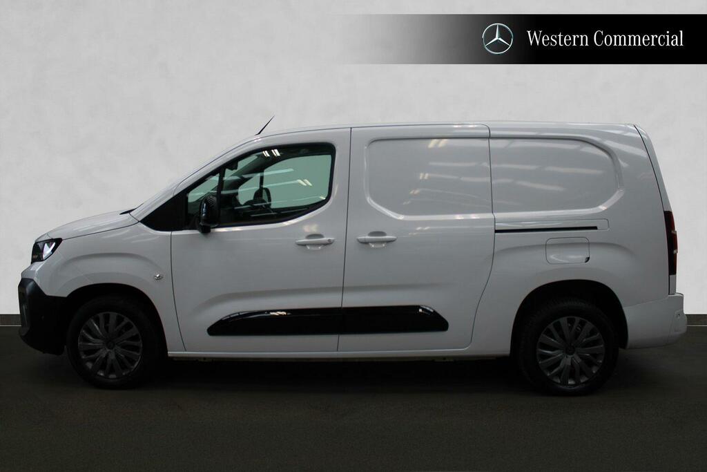 Peugeot Partner 1.5 Bluehdi 950 Asphalt Long Panel Van 6Dr White #4