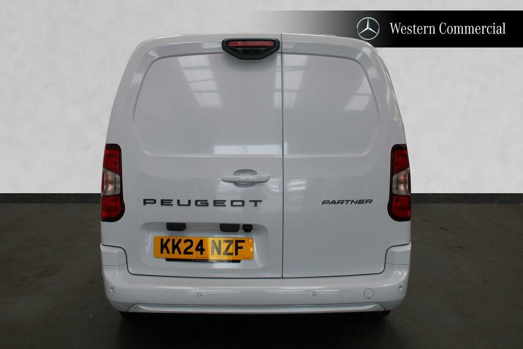 Peugeot Partner 1.5 Bluehdi 950 Asphalt Long Panel Van 6Dr White #6