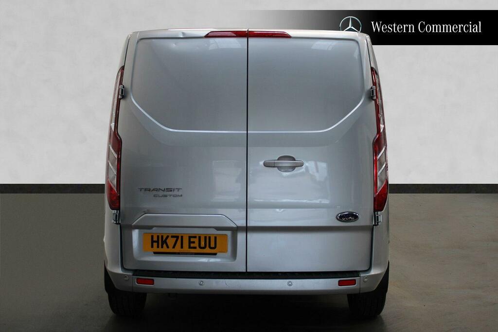 Ford Transit Custom 2.0 300 Ecoblue Limited Panel Van Manua HK71EUU Silver #5