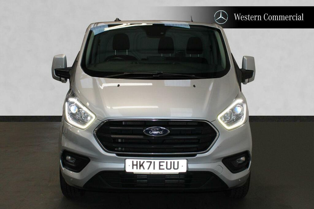 Ford Transit Custom 2.0 300 Ecoblue Limited Panel Van Manua HK71EUU Silver #2