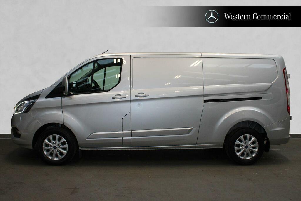Ford Transit Custom 2.0 300 Ecoblue Limited Panel Van Manua HK71EUU Silver #4