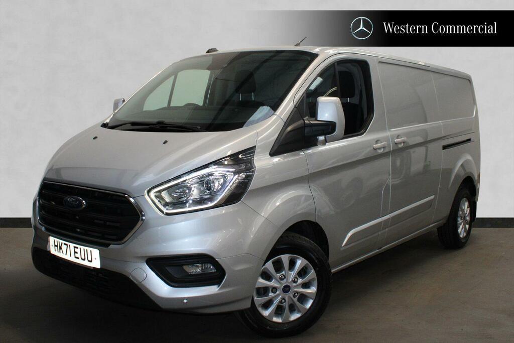 Ford Transit Custom 2.0 300 Ecoblue Limited Panel Van Manua HK71EUU Silver #3