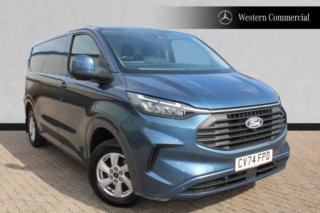 Ford Transit Custom 2.0 300 Ecoblue Limited Panel Van Manua Blue