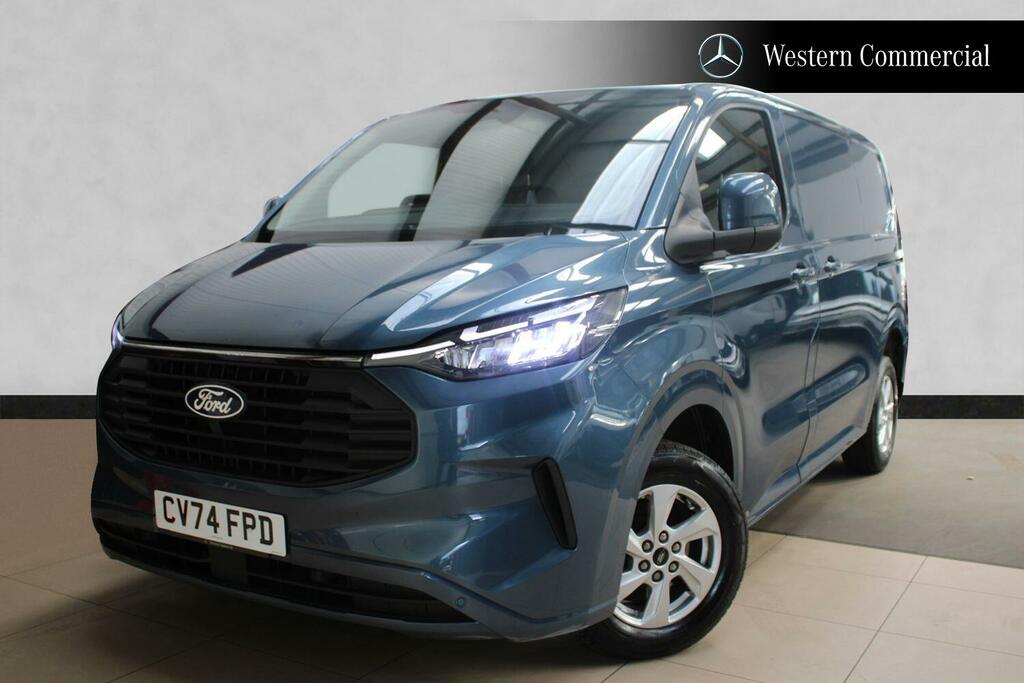 Ford Transit Custom 2.0 300 Ecoblue Limited Panel Van Manua CV74FPD Blue #3