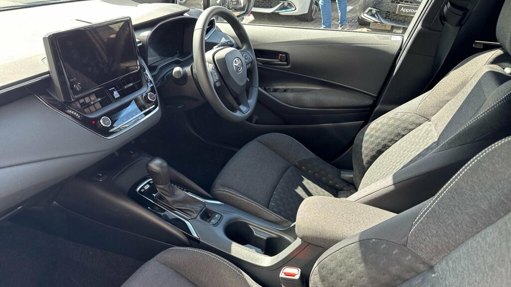 Toyota Corolla 1.8 Vvt-h Cvt Euro 6 Ss SB75NGG White #5