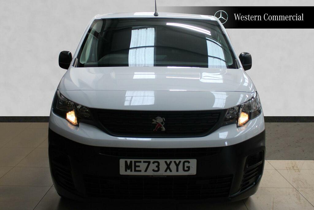 Peugeot Partner 1.5 Bluehdi 1000 Professional Premium Standard P ME73XYG White #2