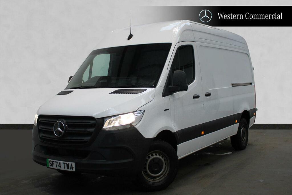 Mercedes-Benz eSprinter 320 81Kwh Pro Panel Van Rwd L2 H White #3