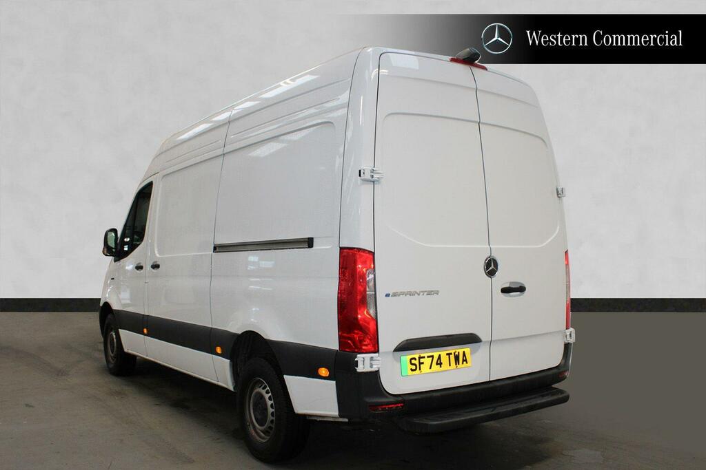 Mercedes-Benz eSprinter 320 81Kwh Pro Panel Van Rwd L2 H White #5