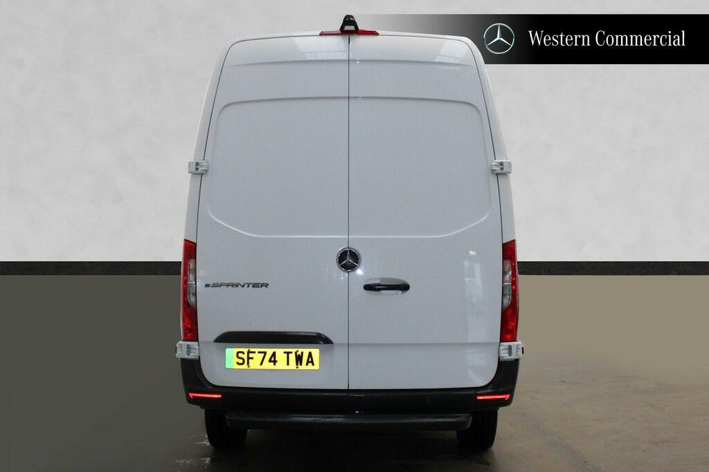 Mercedes-Benz eSprinter 320 81Kwh Pro Panel Van Rwd L2 H White #6