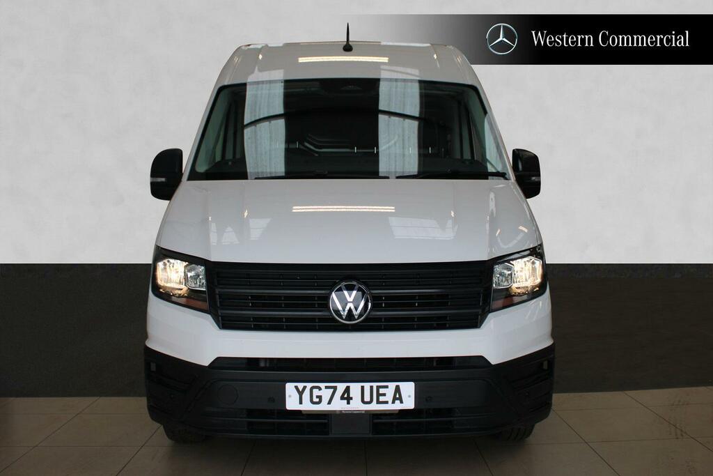 Volkswagen Crafter 2.0 Tdi Cr35 Commerce Plus Panel Van Ma YG74UEA White #2