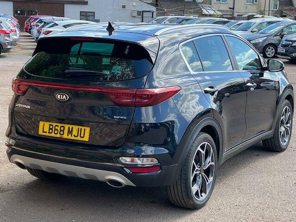 Kia Sportage Suv 1.6 Crdi Gt-line Euro 6 Ss 201968 LB68MJU Black #6