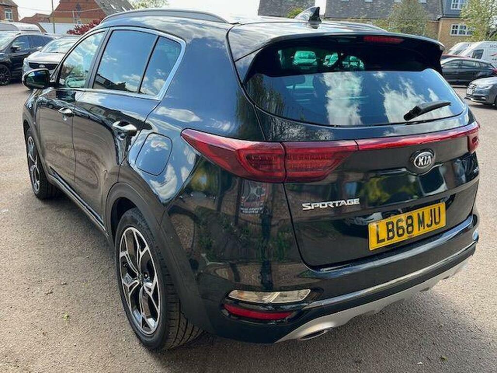 Kia Sportage Suv 1.6 Crdi Gt-line Euro 6 Ss 201968 LB68MJU Black #5
