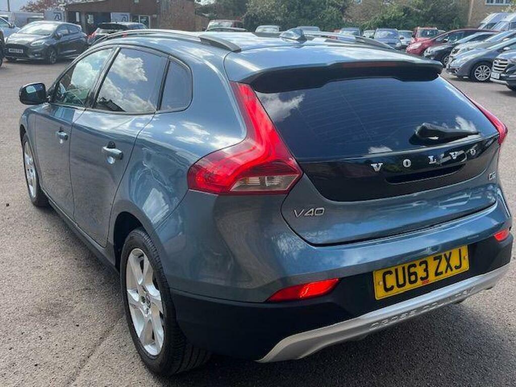 Volvo V40 Cross Country Hatchback 1.6 D2 Lux Euro 5 Ss 201363 Blue #4