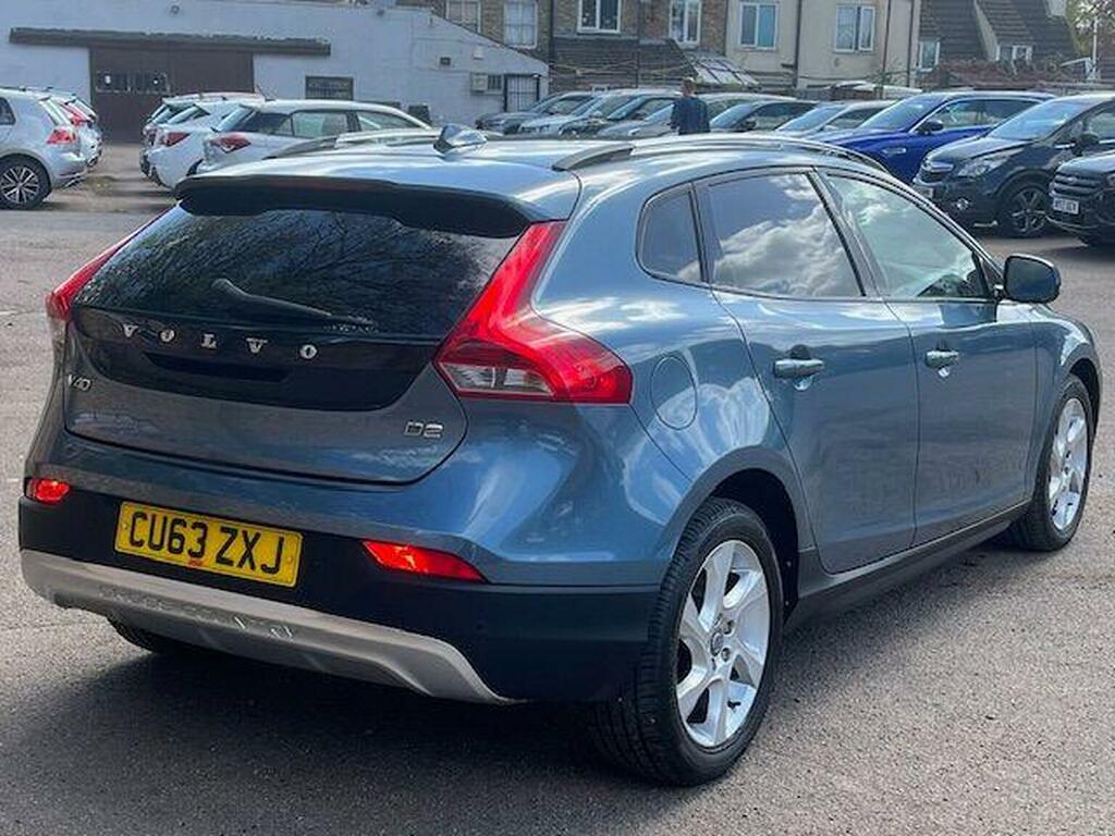 Volvo V40 Cross Country Hatchback 1.6 D2 Lux Euro 5 Ss 201363 Blue #5