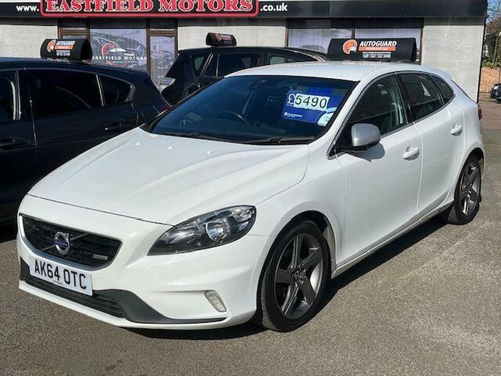 Volvo V40 Hatchback 1.6 D2 R-design Euro 5 Ss 20146 AK64OTC White #6
