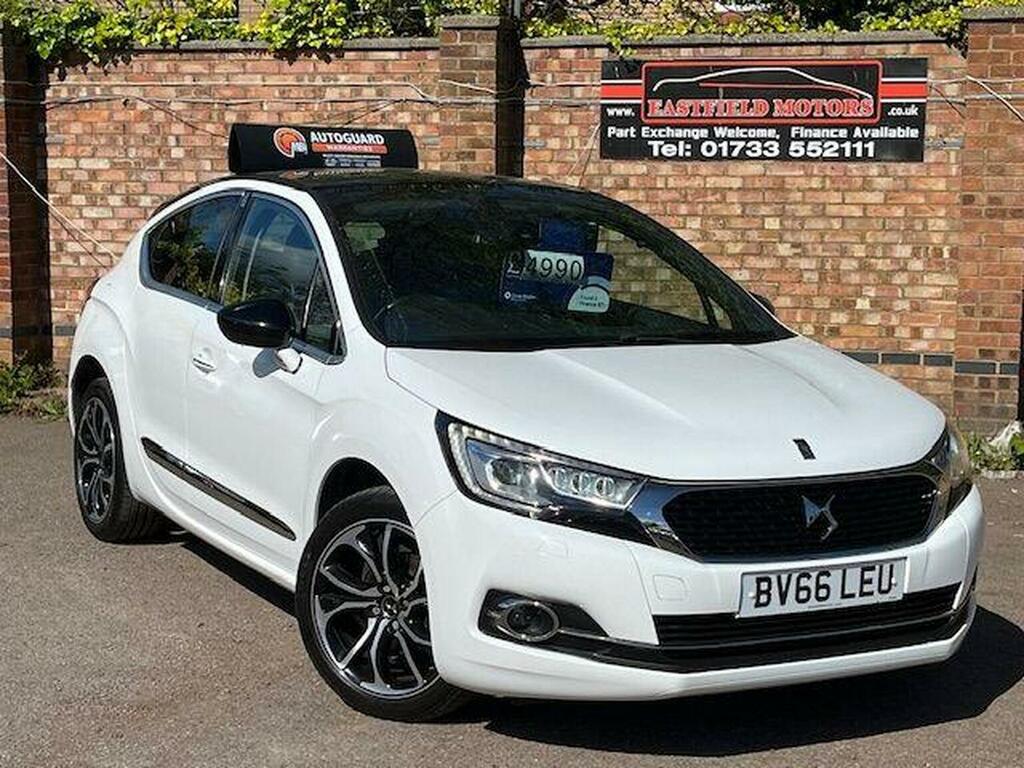 DS DS 4 Hatchback 1.2 Puretech Prestige Euro 6 Ss White