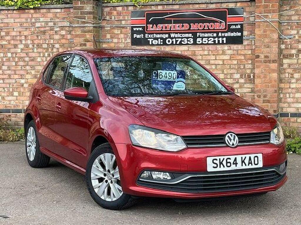 Volkswagen Polo Hatchback 1.2 Tsi Bluemotion Tech Se Euro 6 Ss Red