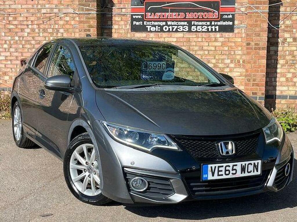 Honda Civic Hatchback 1.6 I-dtec Se Plus Navi Euro 5 Ss 5 Grey