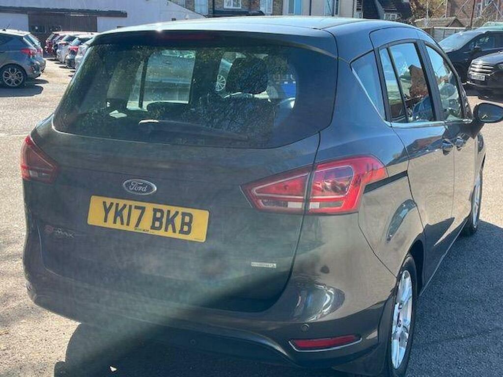 Ford B-Max Mpv 1.0T Ecoboost Zetec Navigator Euro 6 2017 YK17BKB Grey #6