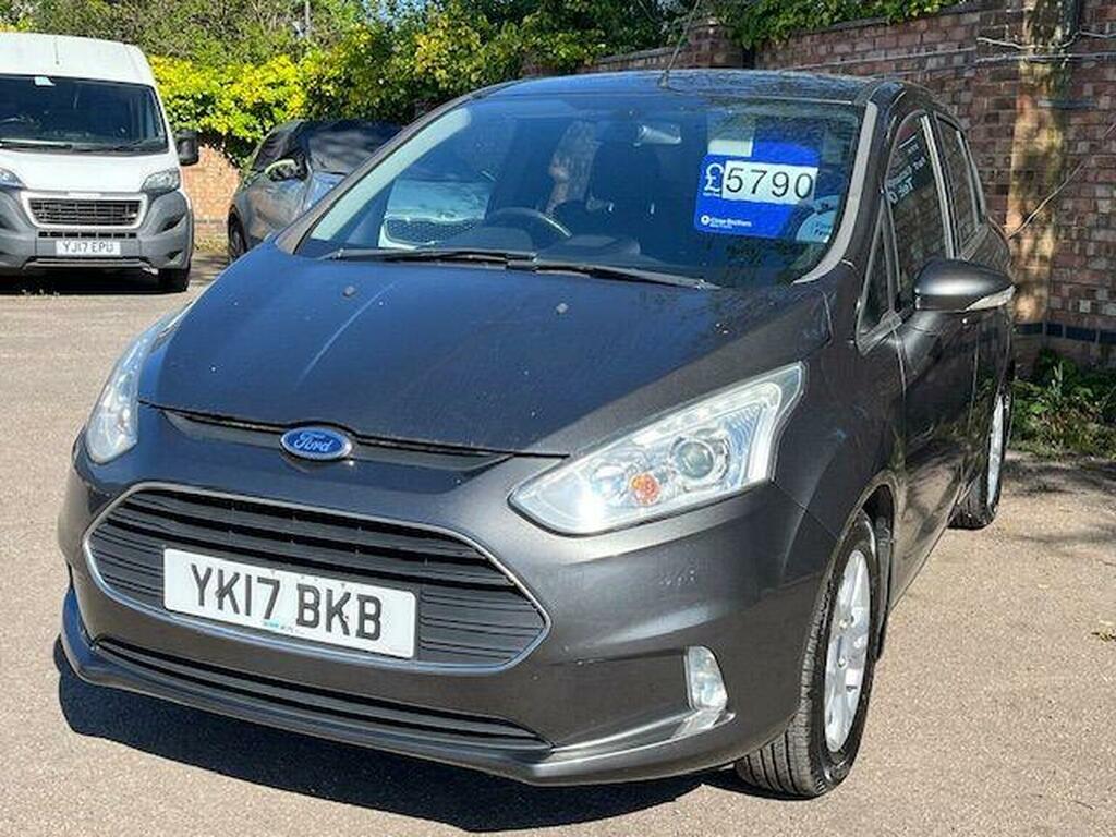 Ford B-Max Mpv 1.0T Ecoboost Zetec Navigator Euro 6 2017 YK17BKB Grey #6