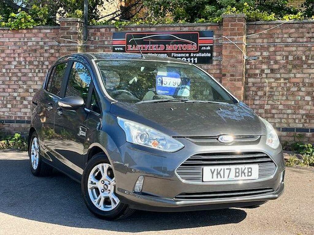 Ford B-Max Mpv 1.0T Ecoboost Zetec Navigator Euro 6 2017 Grey