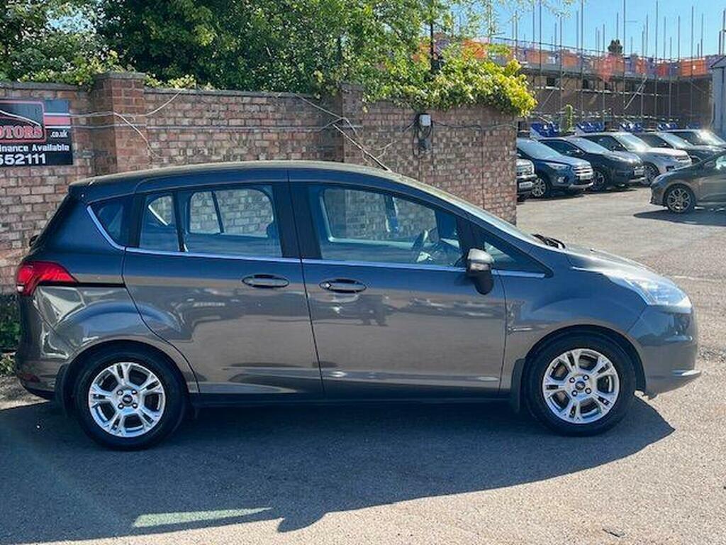Ford B-Max Mpv 1.0T Ecoboost Zetec Navigator Euro 6 2017 YK17BKB Grey #3