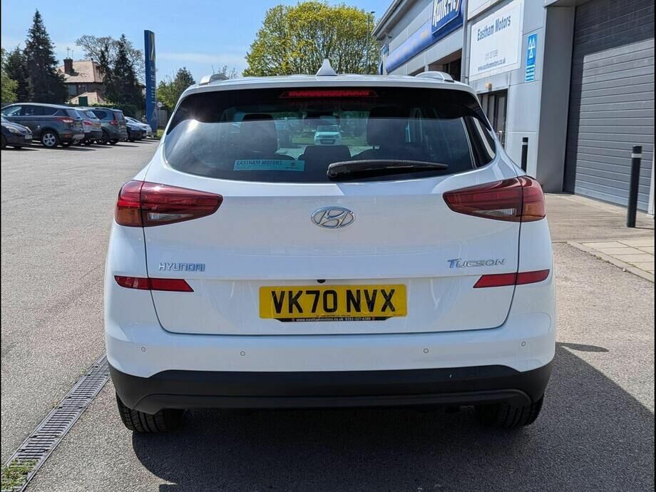 Hyundai Tucson 1.6 Gdi Se Nav Euro 6 Ss VK70NVX White #6