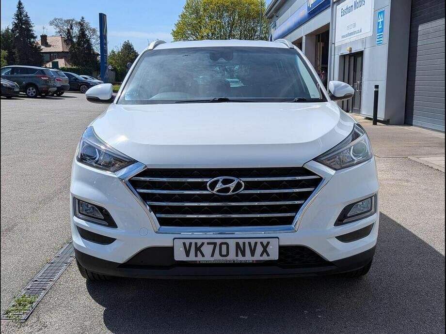 Hyundai Tucson 1.6 Gdi Se Nav Euro 6 Ss VK70NVX White #2