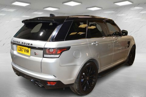 Land Rover Range Rover Sport 5.0 Range Rover LD67VHM Silver #5