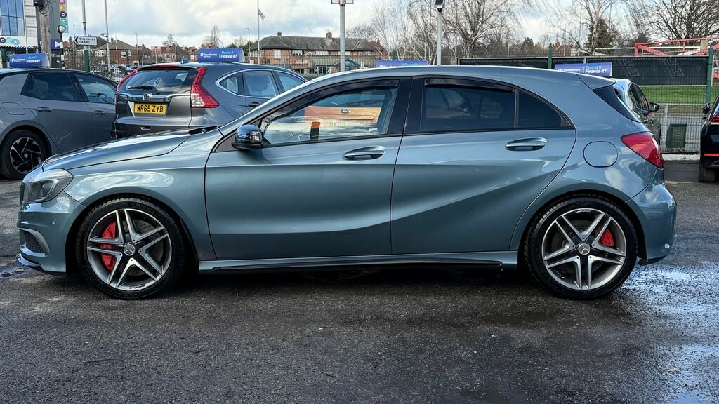 Mercedes-Benz A Class 2.0 A45 Amg Hatchback Spds Dct 4Matic E AV63XAC Blue #6