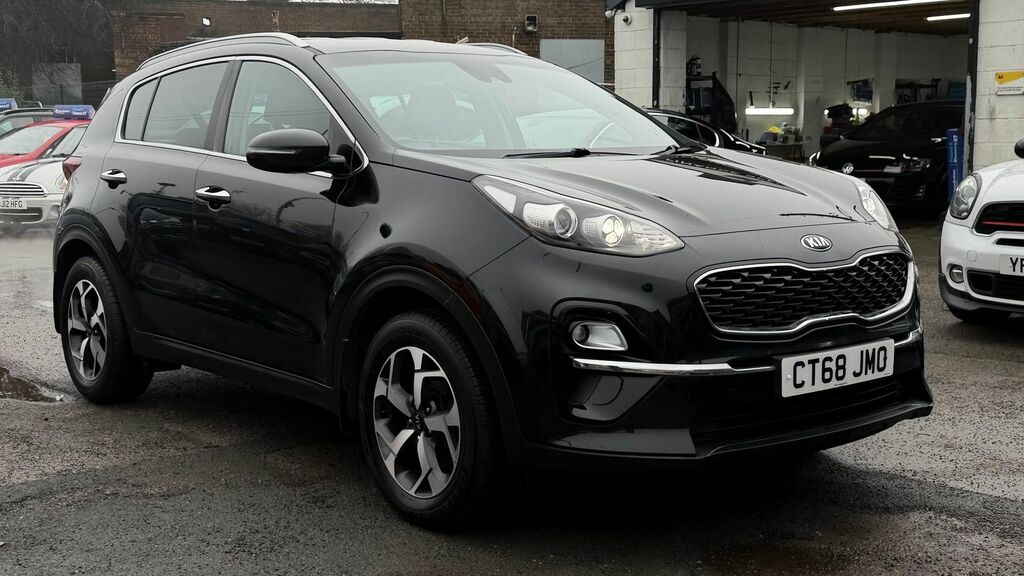 Kia Sportage Sportage Estate CT68JMO Black #2