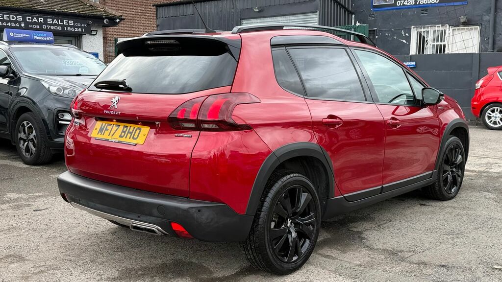 Peugeot 2008 1.2 Puretech Gt Line Suv Euro 6 MF17BHO Red #3