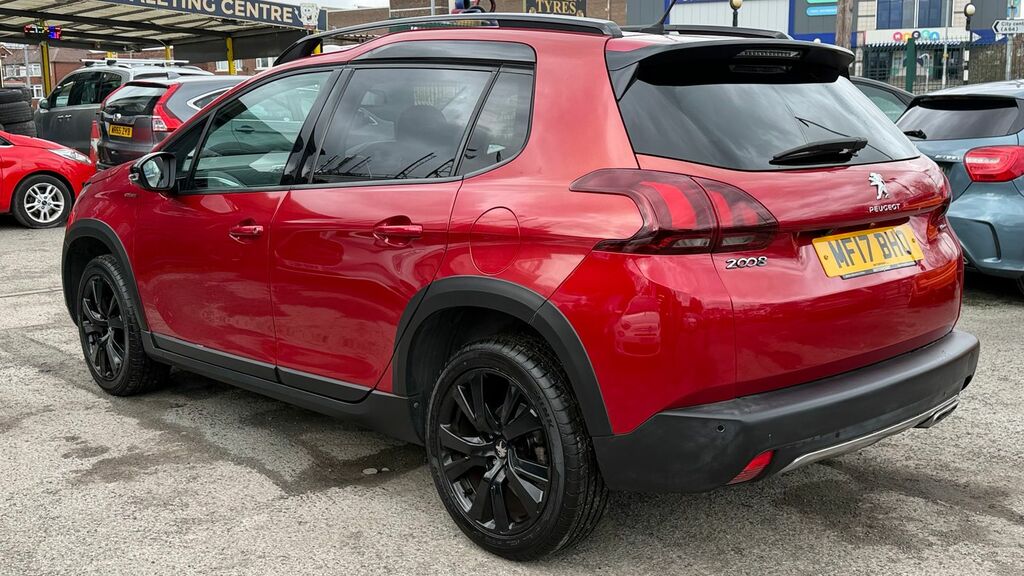 Peugeot 2008 1.2 Puretech Gt Line Suv Euro 6 MF17BHO Red #5