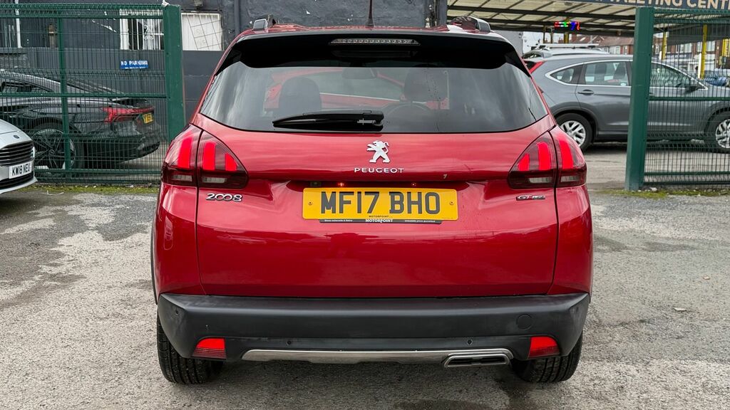 Peugeot 2008 1.2 Puretech Gt Line Suv Euro 6 MF17BHO Red #4
