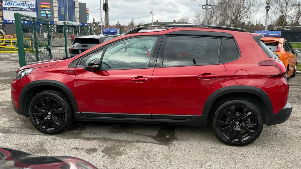Peugeot 2008 1.2 Puretech Gt Line Suv Euro 6 MF17BHO Red #6