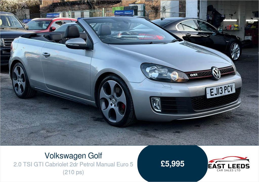 Volkswagen Golf 2.0 Tsi Gti Cabriolet Euro 5 21 Silver