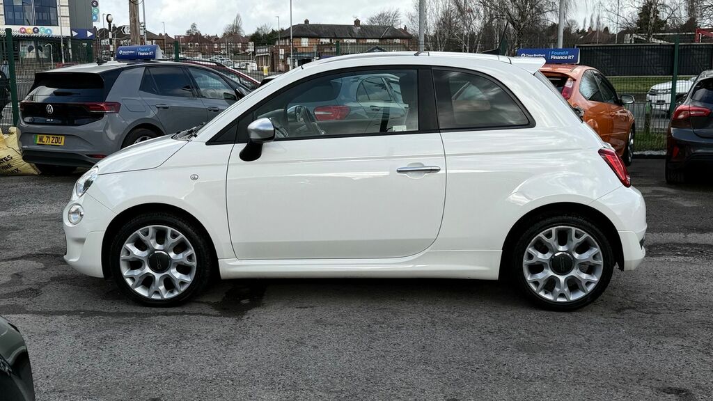 Fiat 500 1.2 Rock Star Hatchback Euro 6 YJ69RWN White #5