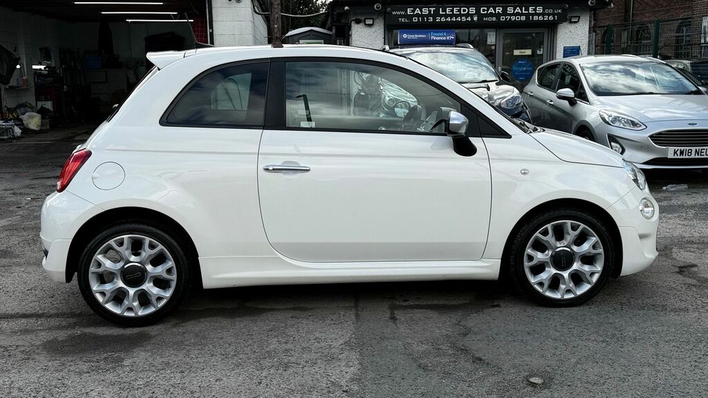 Fiat 500 1.2 Rock Star Hatchback Euro 6 YJ69RWN White #2