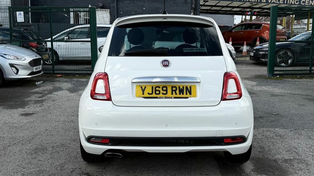 Fiat 500 1.2 Rock Star Hatchback Euro 6 YJ69RWN White #3