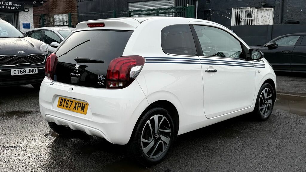 Peugeot 108 108 Hatchback BT67XPM White #3